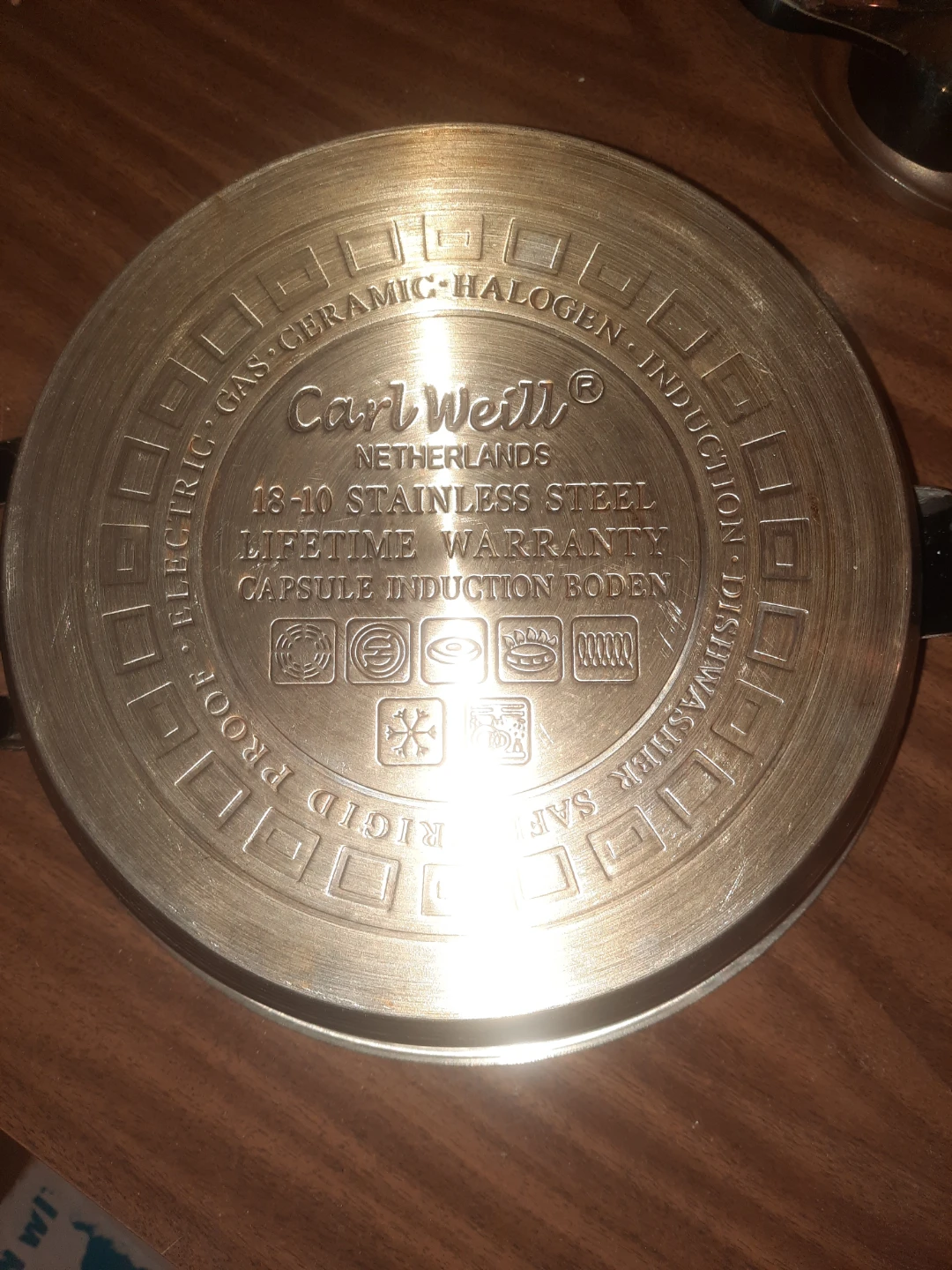 12 pc Carl Weill 18-10 Stainless Steel Cookware Set - photo 3