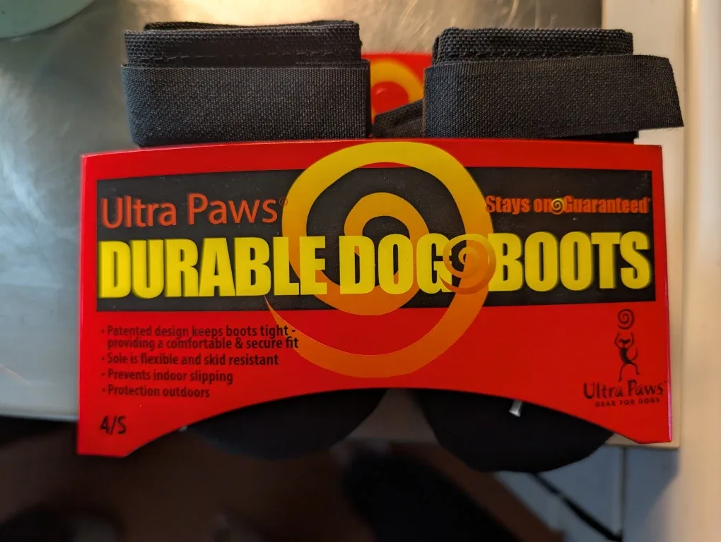 Ultra Paws Durable Dog Boots Size 4/S