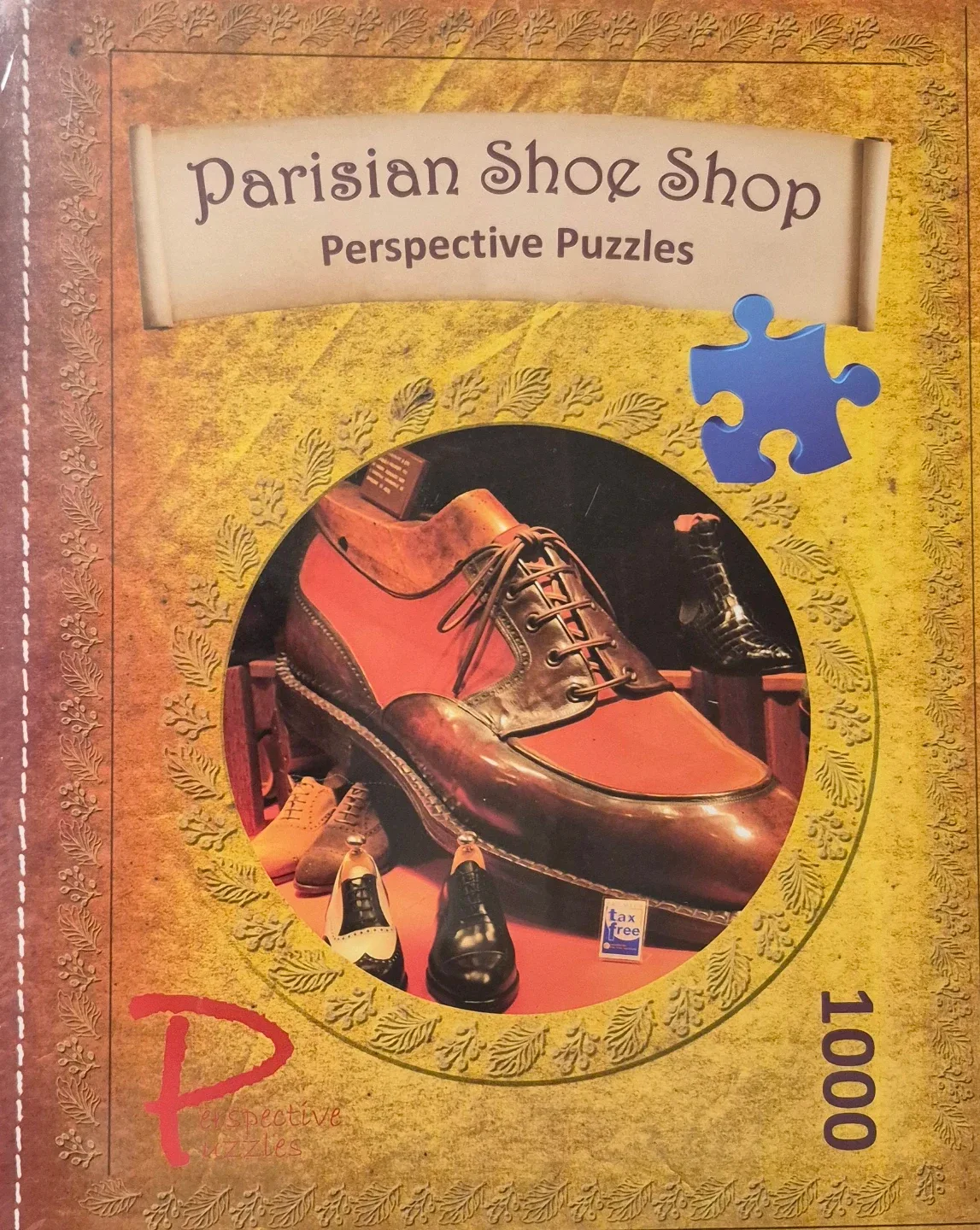 Parisian Shoe Shop Perspective Puzzles 1000pc