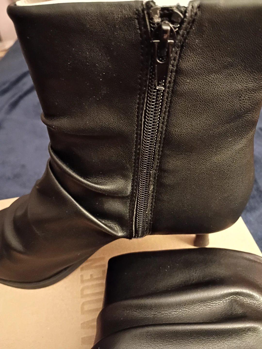 Steve Madden Maxxine Black Booties - Size 8 - photo 5