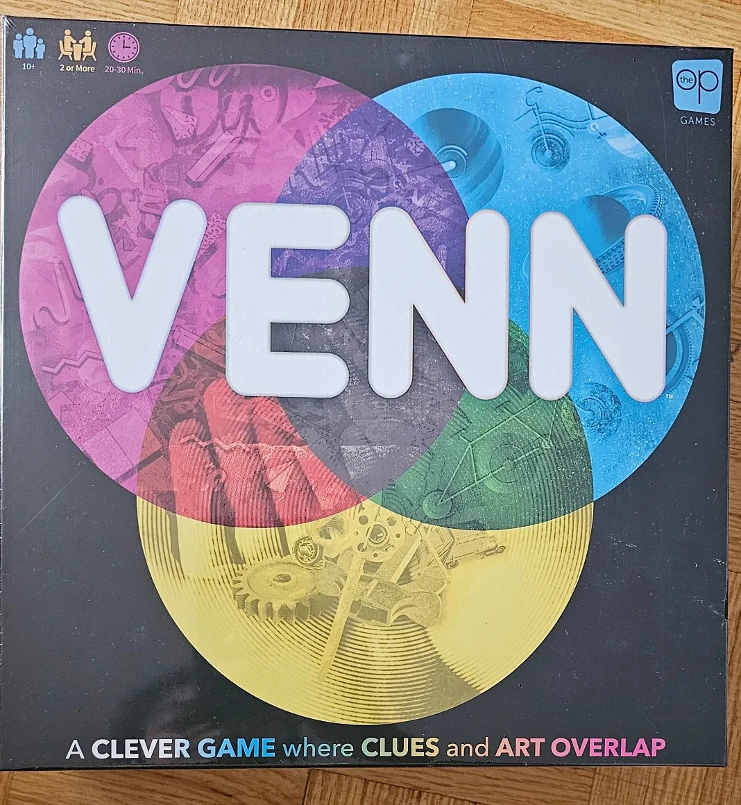 Venn Game - Clever Clues & Art Overlap