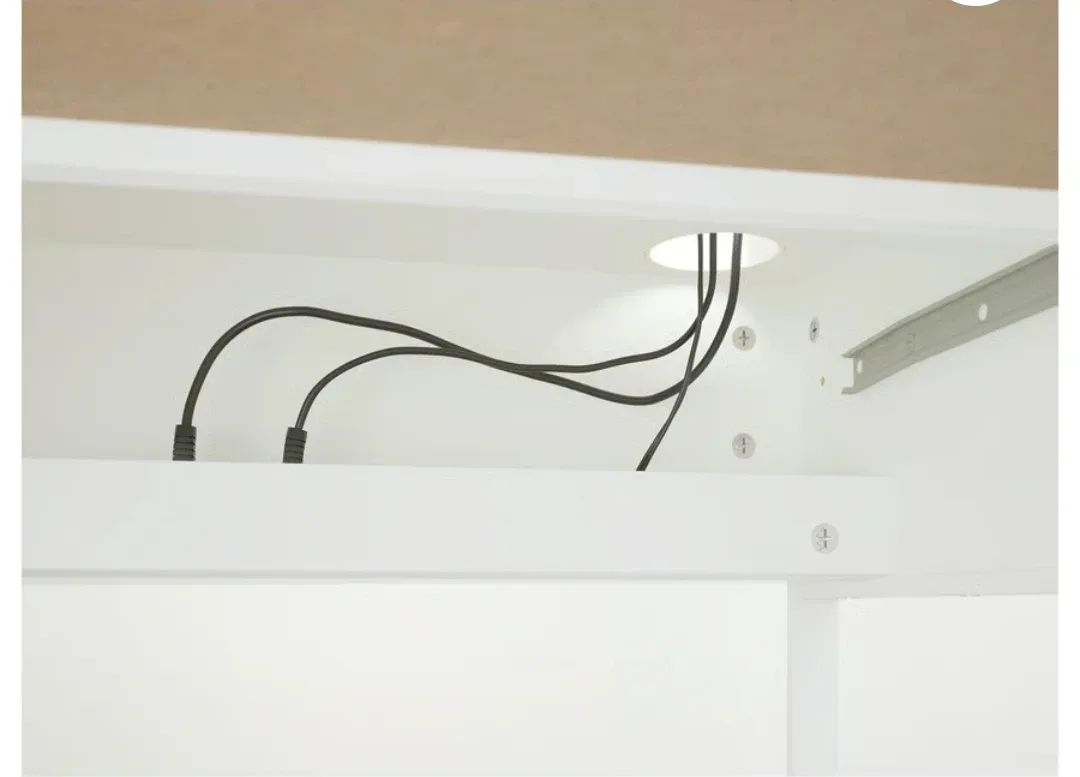 IKEA MICKE White Desk with chair , plz see the description image indicator(6)