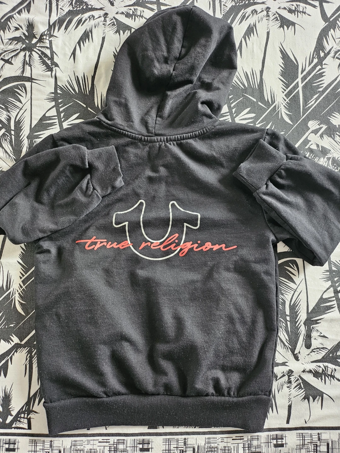 True Religion Black Hoodie for Boys - Size 8 years - photo 2