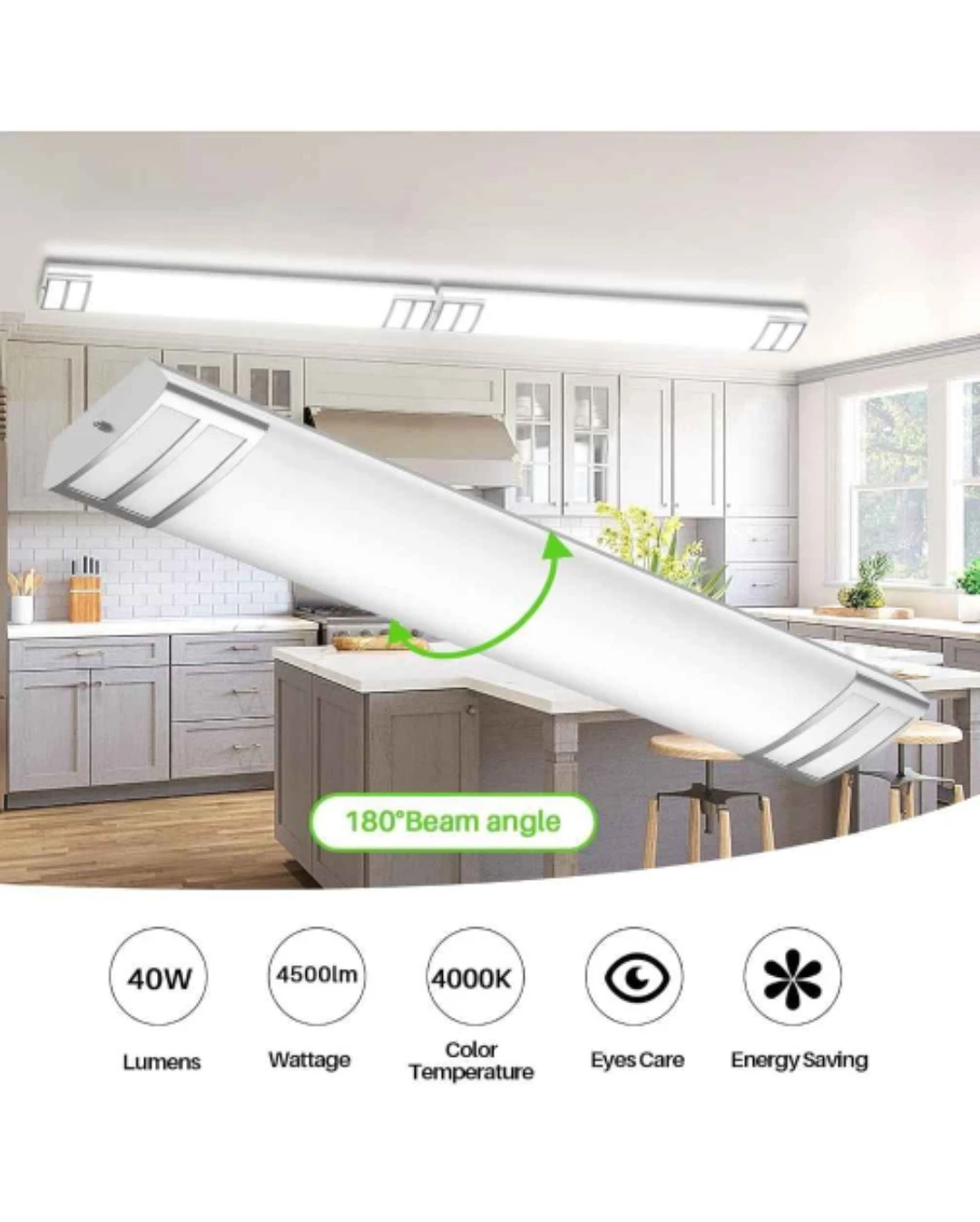 FAITHSAIL 4FT LED Light Fixture - photo 5