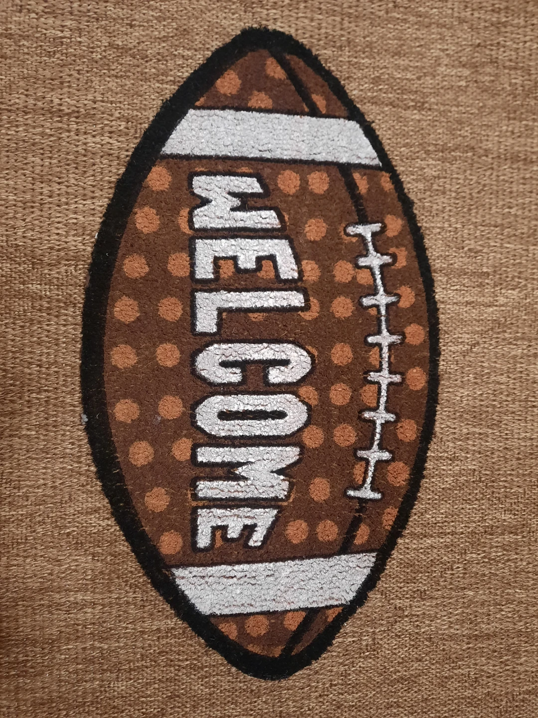 Football Welcome Mat