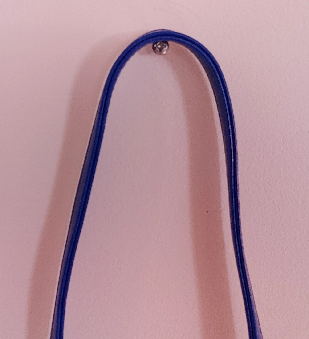 Faux leather Blue Handbag - photo 3