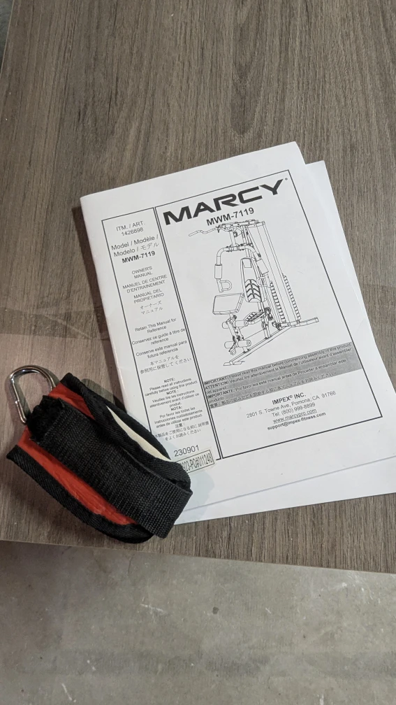 Marcy MWM-7119 Home Gym - photo 4