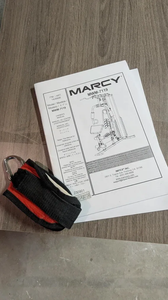 Marcy MWM-7119 Home Gym image indicator(4)