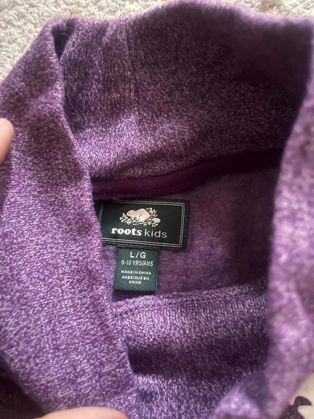 Roots Kids L/G (9-10 yrs) Purple Top - photo 2