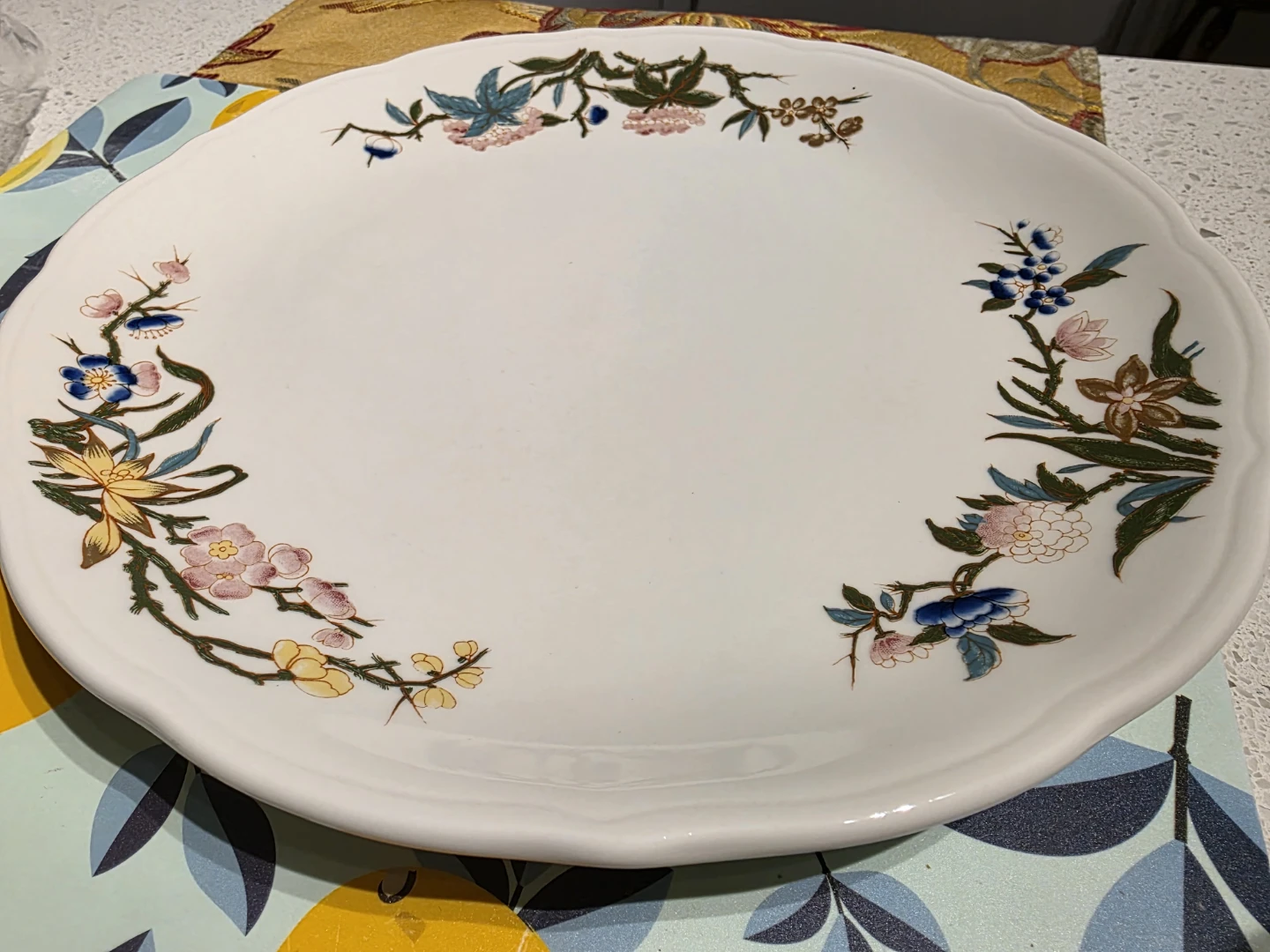 Syracuse China Floral Plate