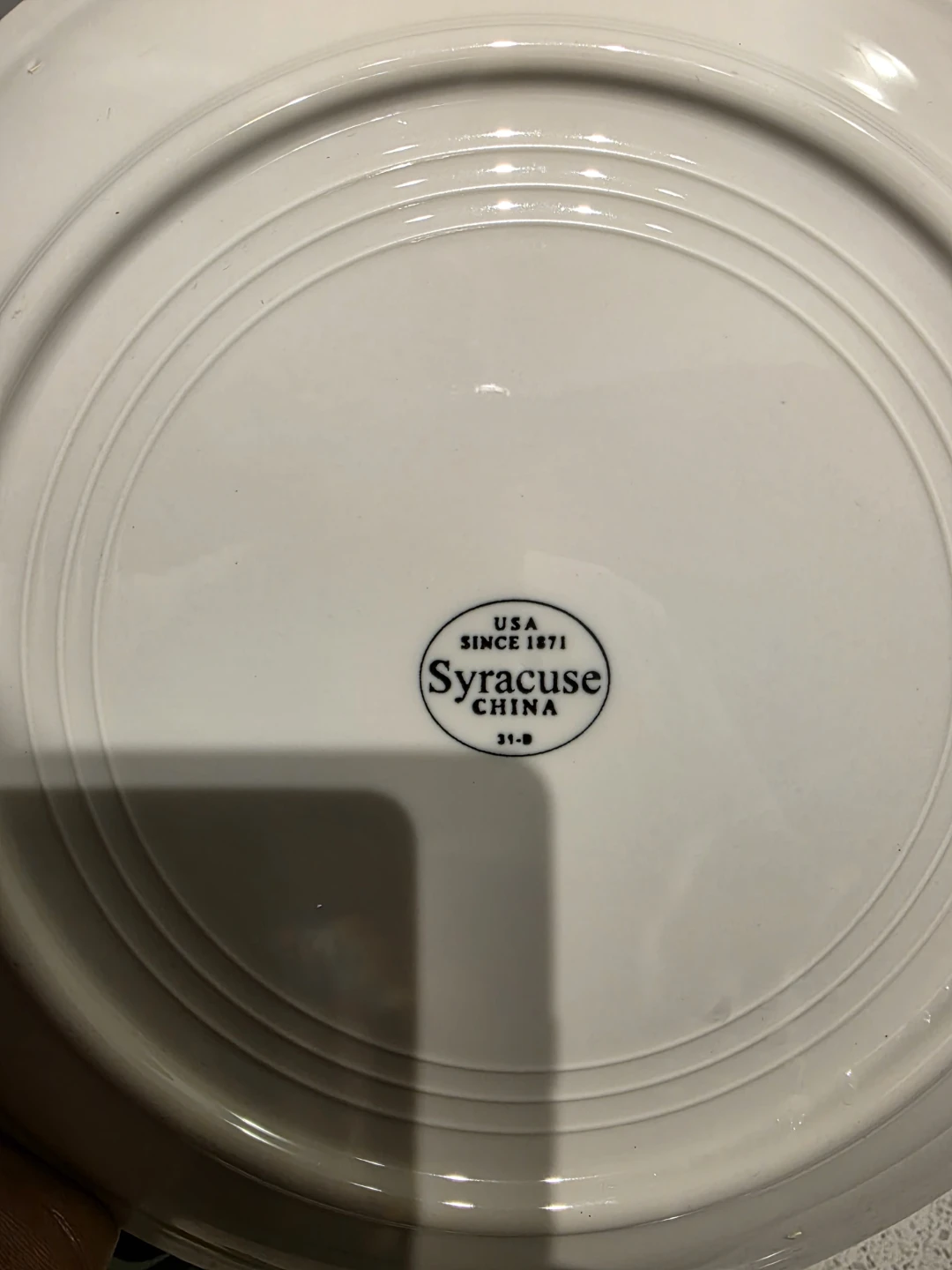Syracuse China Floral Plate - photo 3