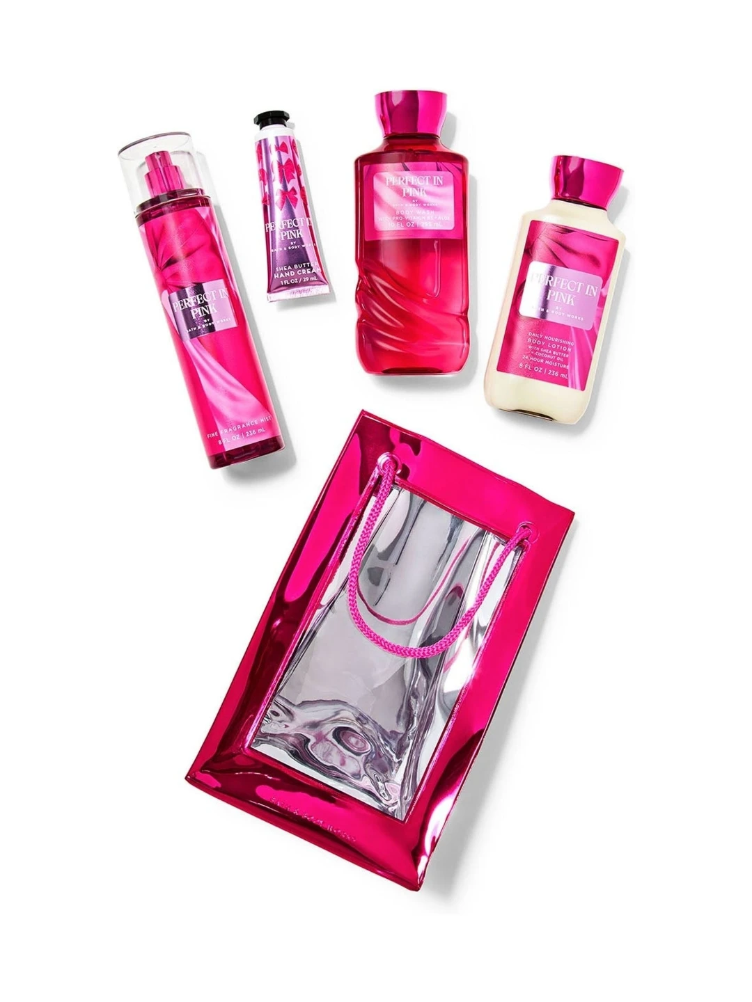 Bath & Body Works Perfect in Pink Set
