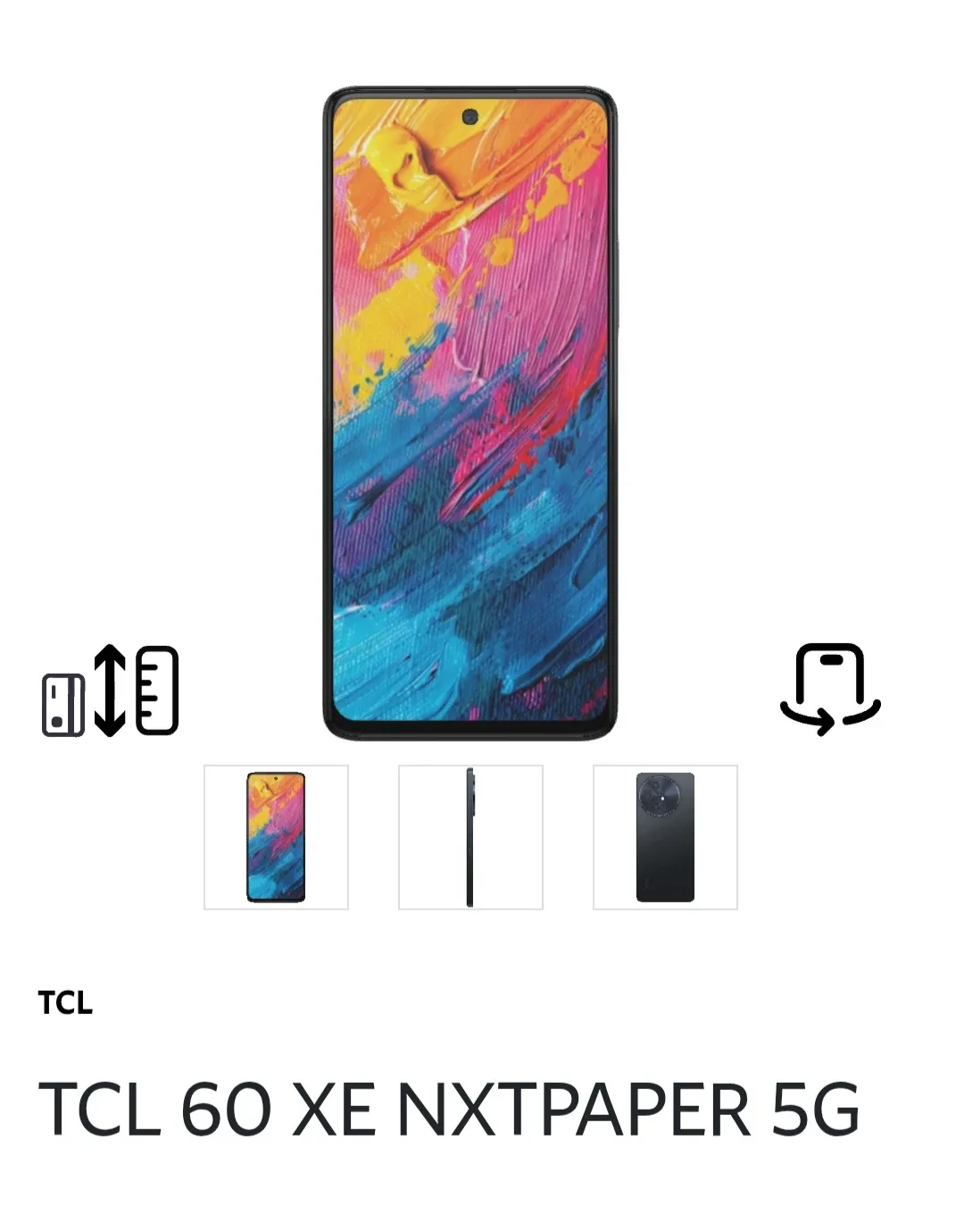 TCL NXTPAPER 5G CELLPHONE image indicator(3)
