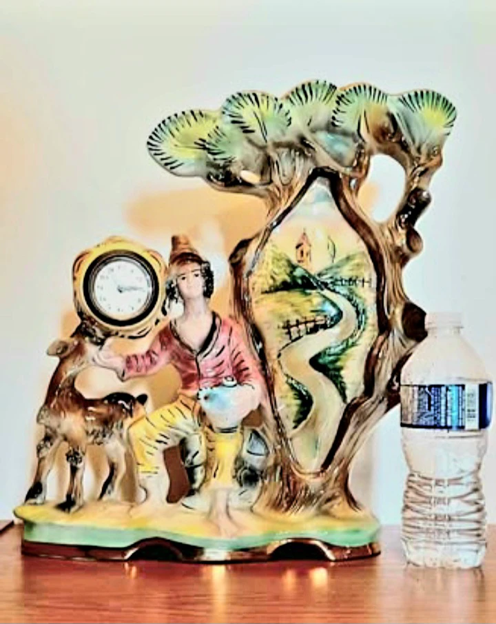 Unique Italian Formenton Hand Painted Statue