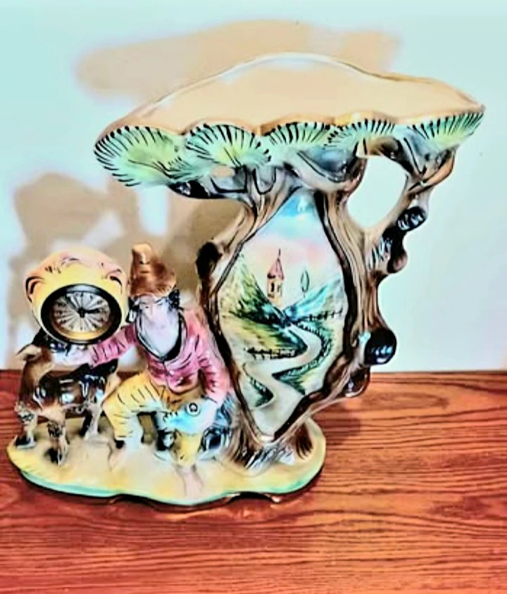 Unique Italian Formenton Hand Painted Statue - photo 4