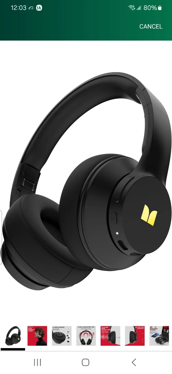 Monster DNA ONE Wireless Headphones - Black