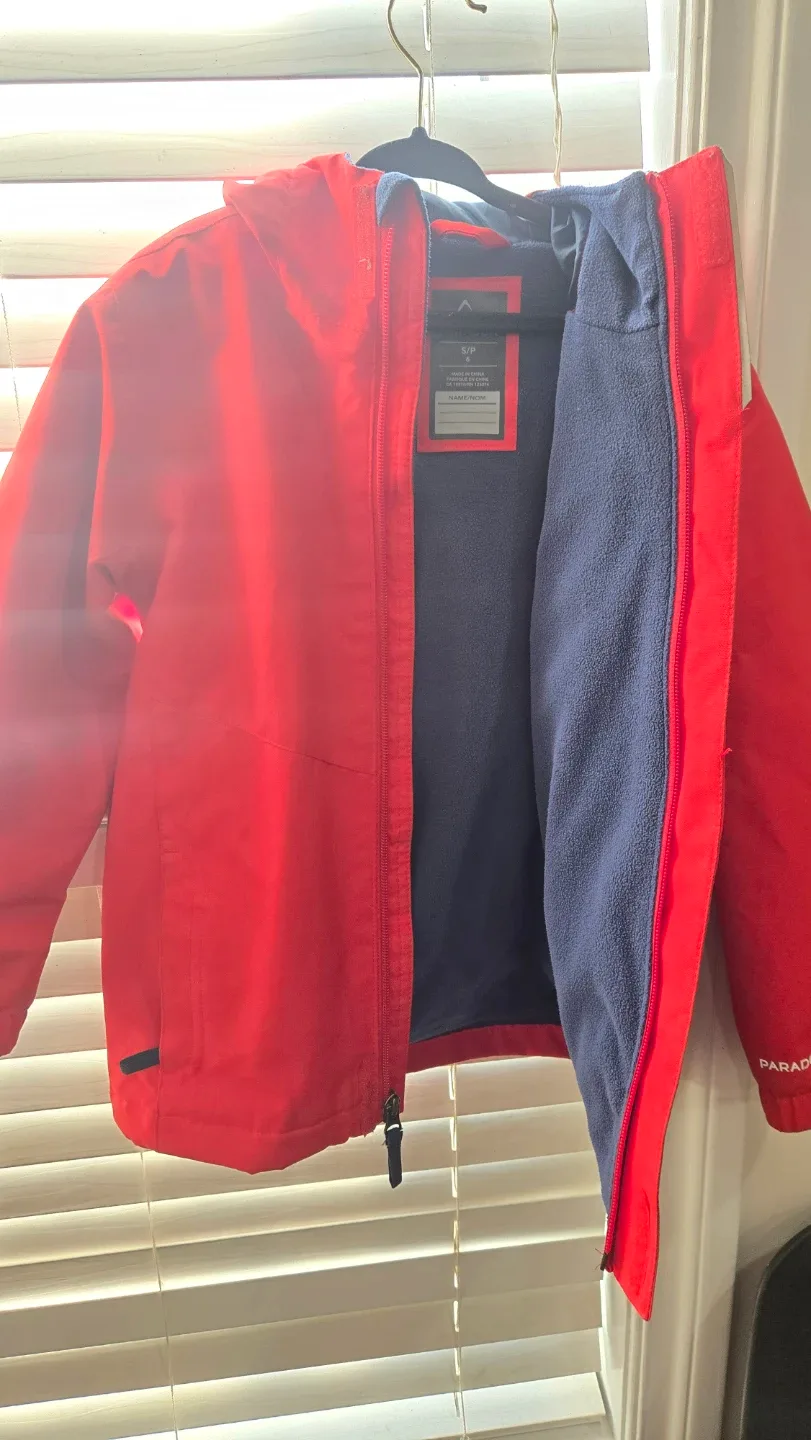Paradox Red Winter Jacket - Size S/P