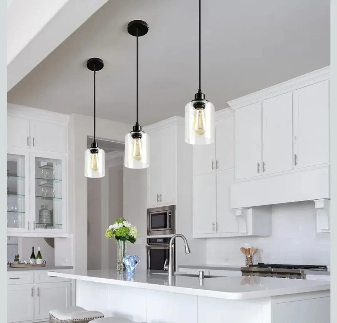 SHIWEIDA Pendant Lighting - Kitchen Island Light image indicator(2)