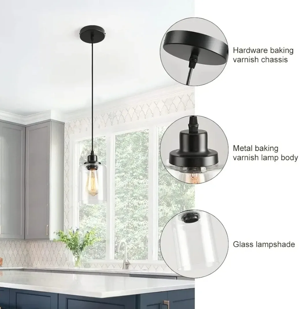 SHIWEIDA Pendant Lighting - Kitchen Island Light image indicator(3)