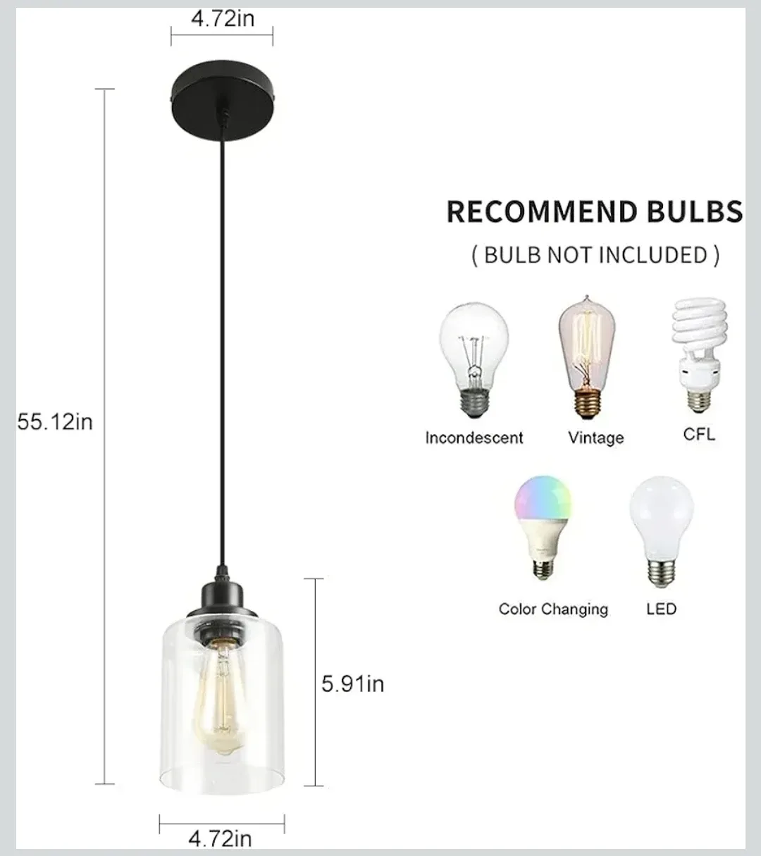 SHIWEIDA Pendant Lighting - Kitchen Island Light image indicator(4)