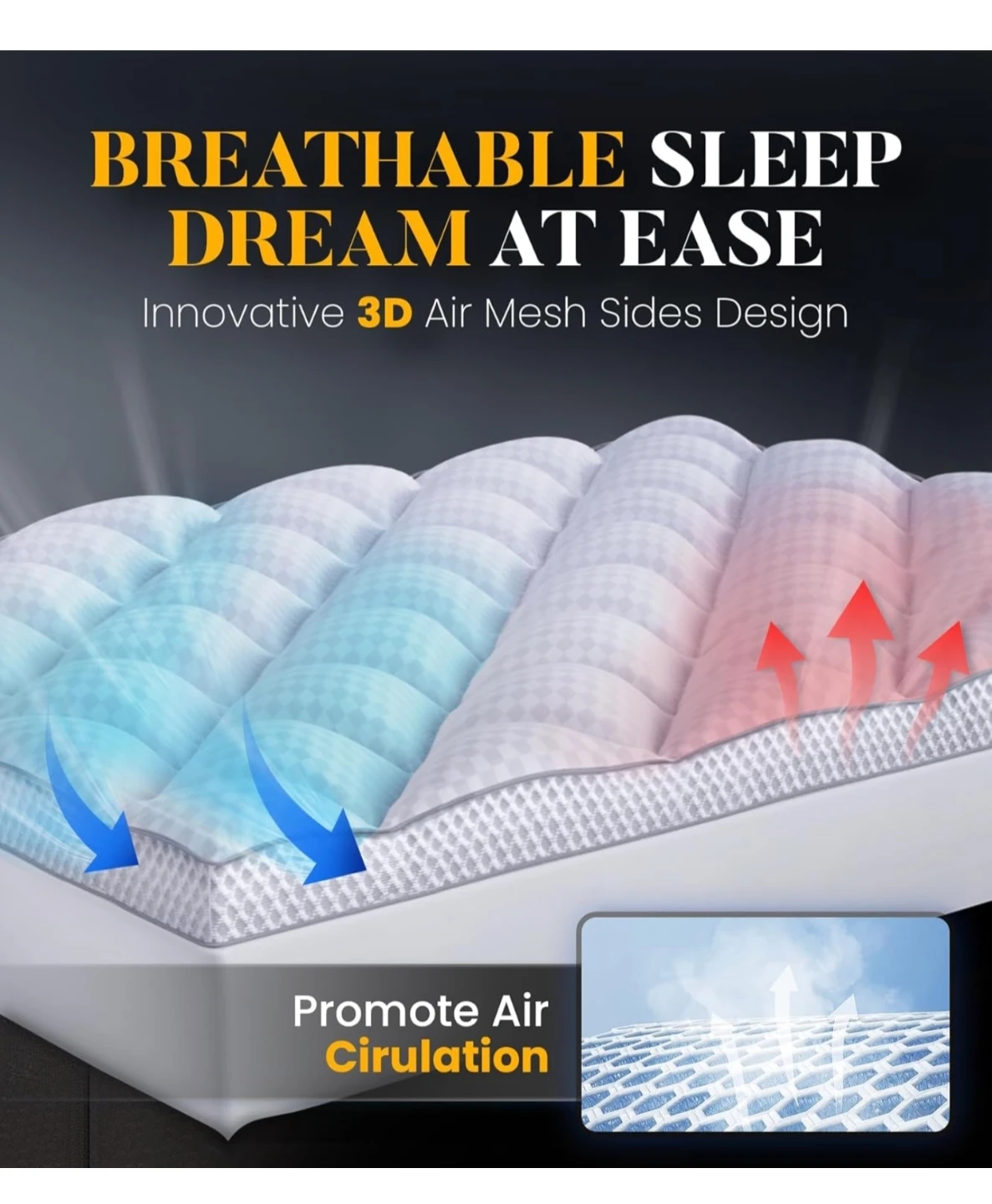 Memory Foam Mattress Topper - photo 4