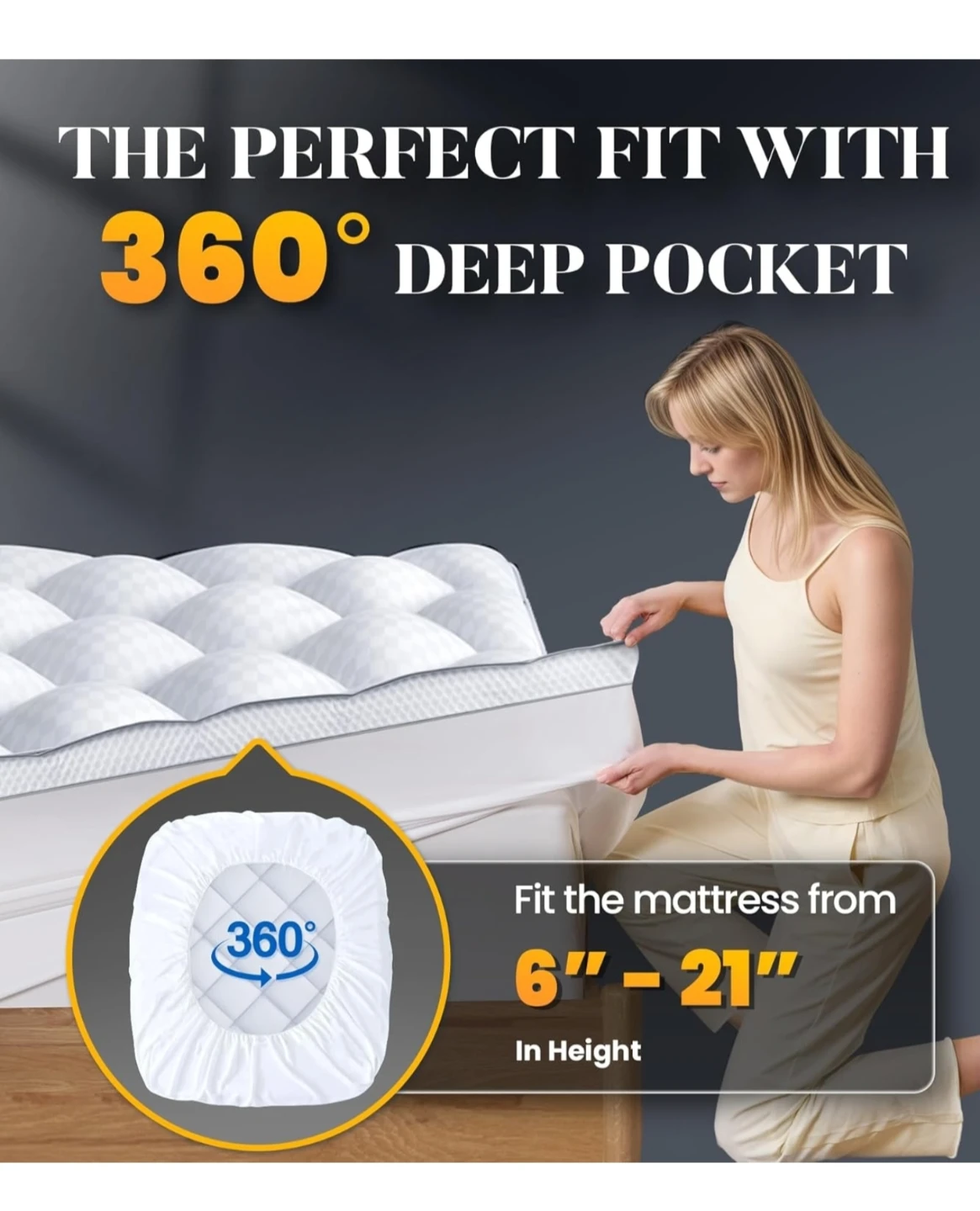 Memory Foam Mattress Topper - photo 5