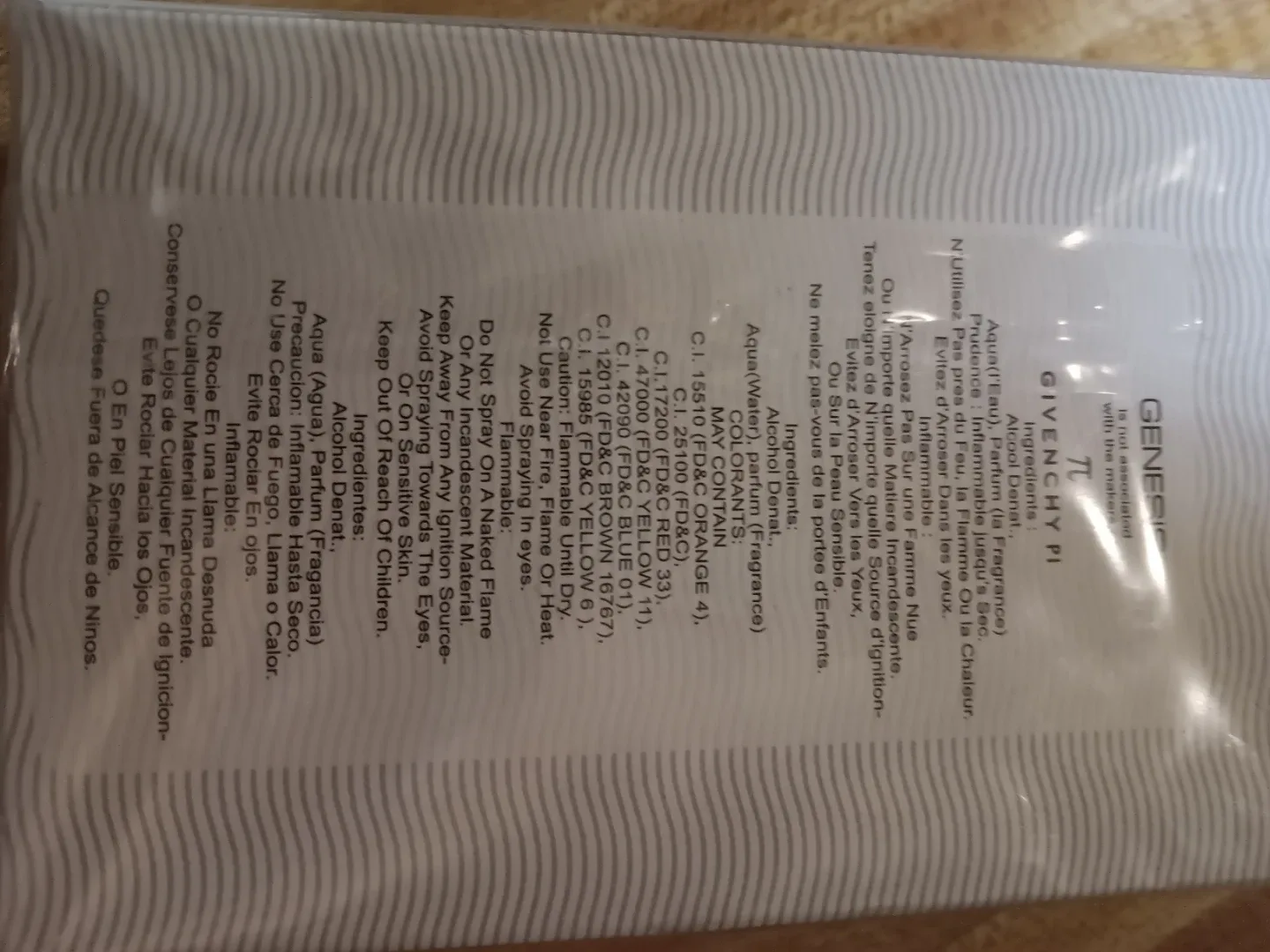 Givenchy Pi Genesis Eau de Toilette 100ml"#Cleanout image indicator(2)