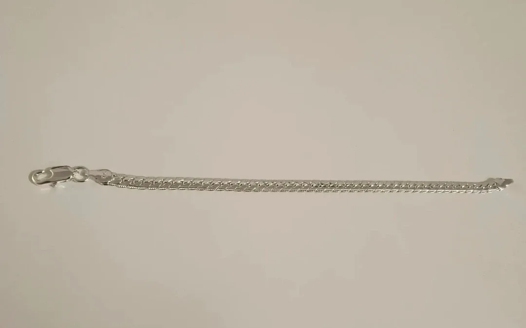 925 Sterling Silver Chain Bracelet (Unisex)