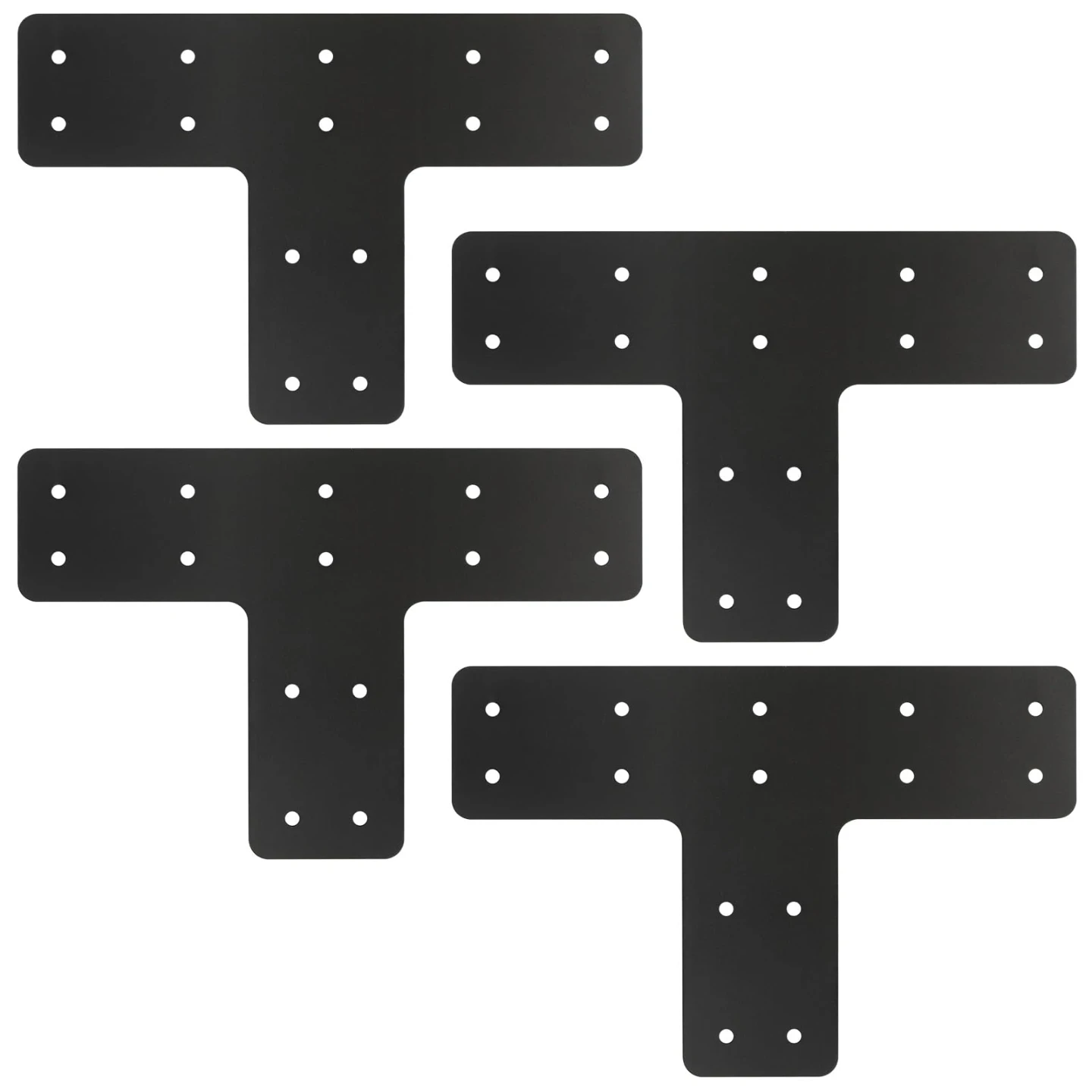 T Shape Bracket Plate Connector - 4pcs