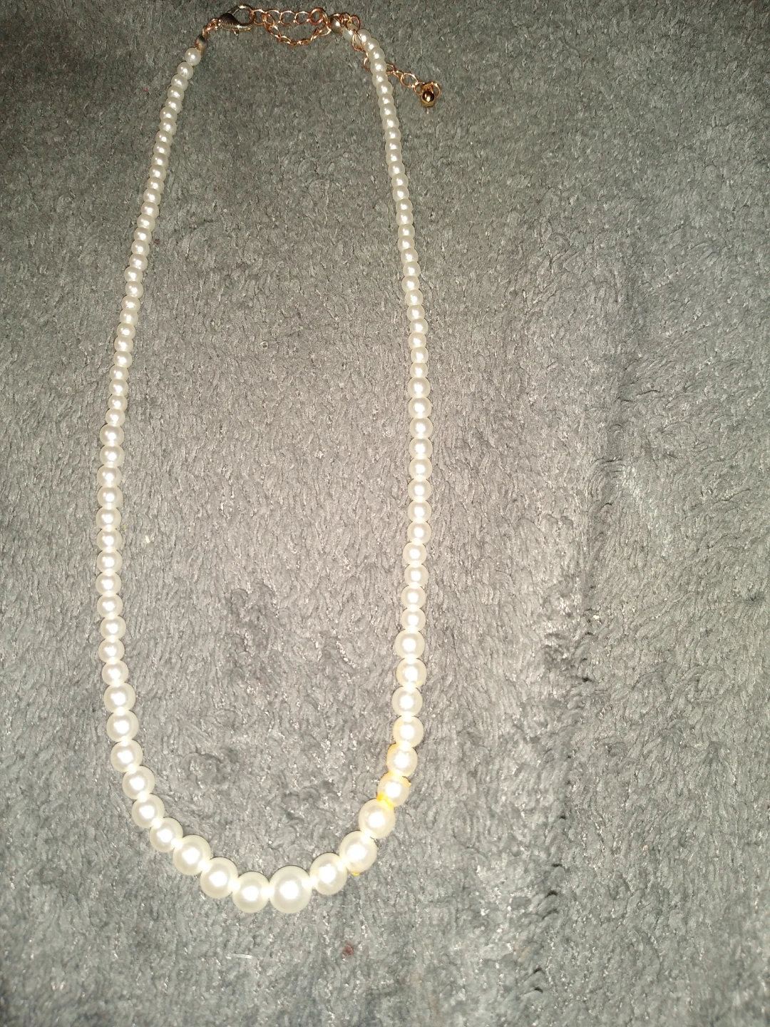 Her first pearls