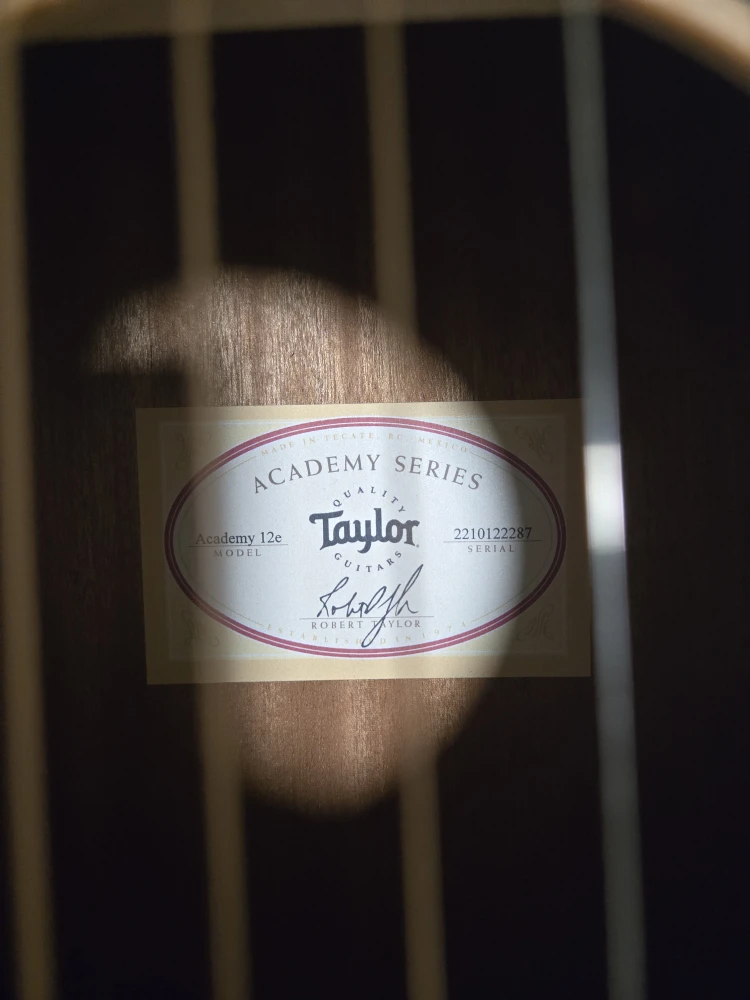 Taylor Academy 12e Acoustic Guitar - photo 5