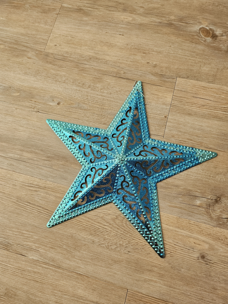 Blue Star Ornament - photo 2