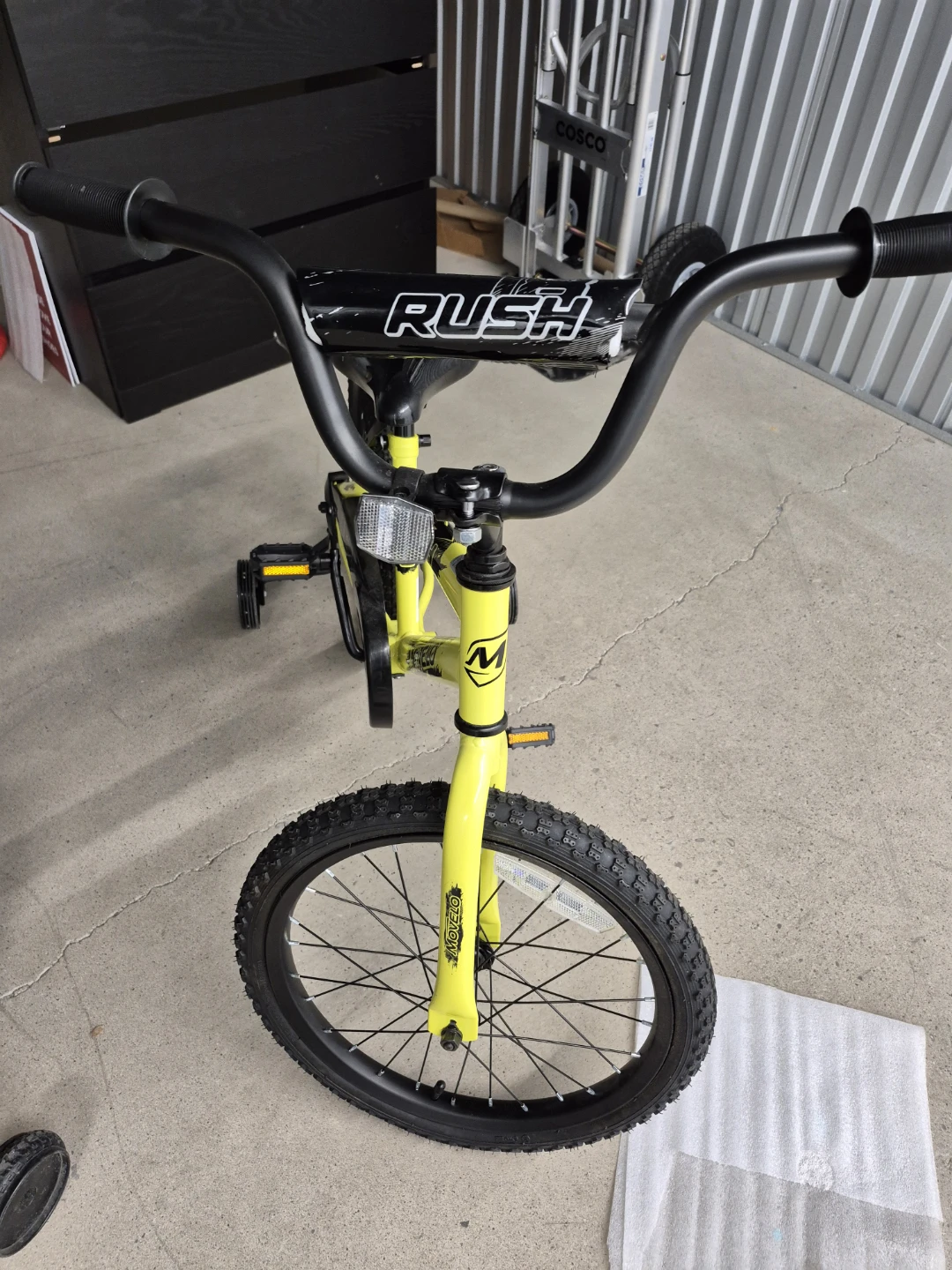 Movelto Rush Kids Bike - Yellow
