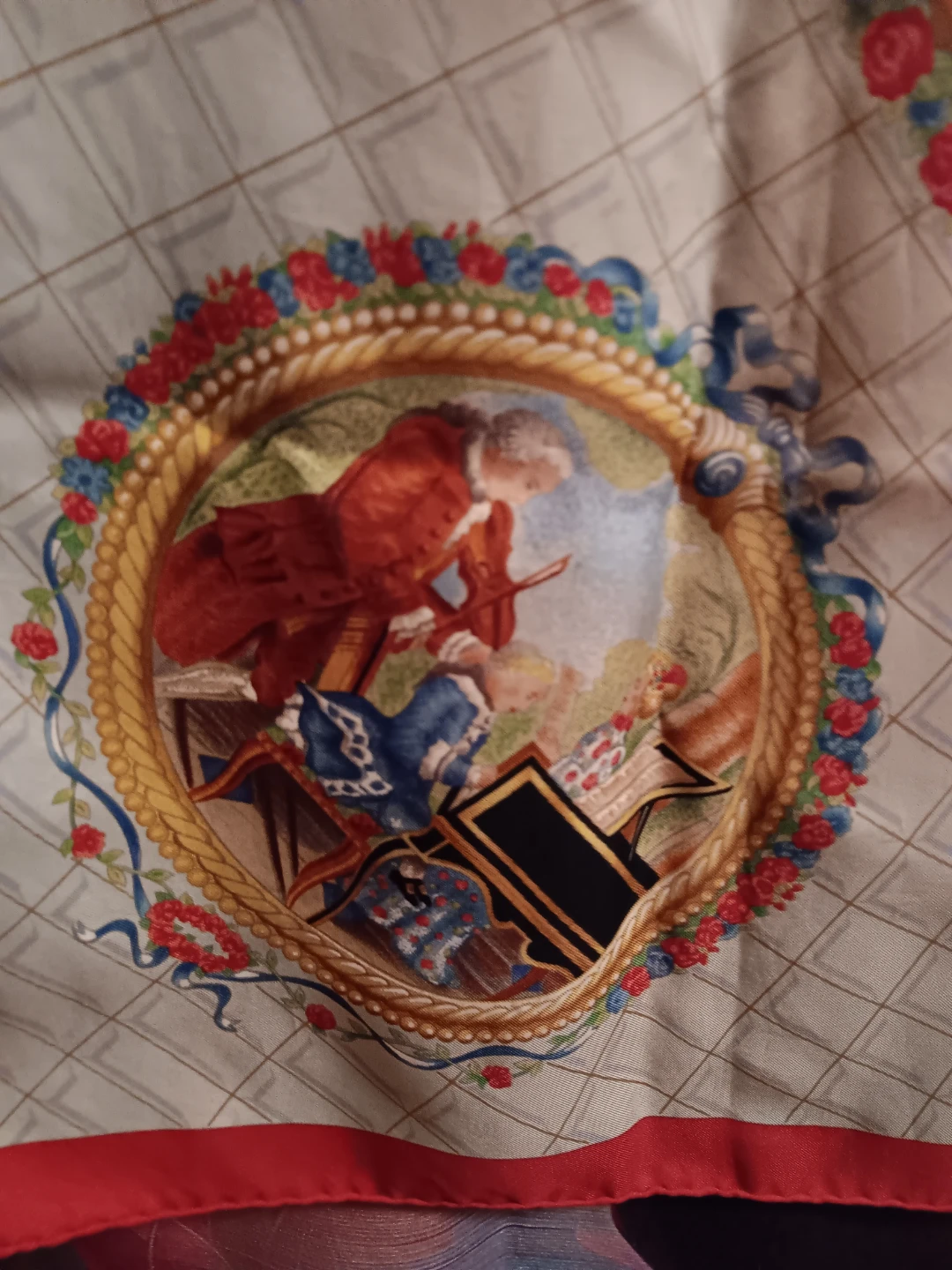 Hermes Mozart Silk Scarf