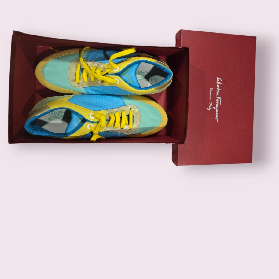 Salvatore Ferragamo Sneakers Size 11  New with Box - photo 2