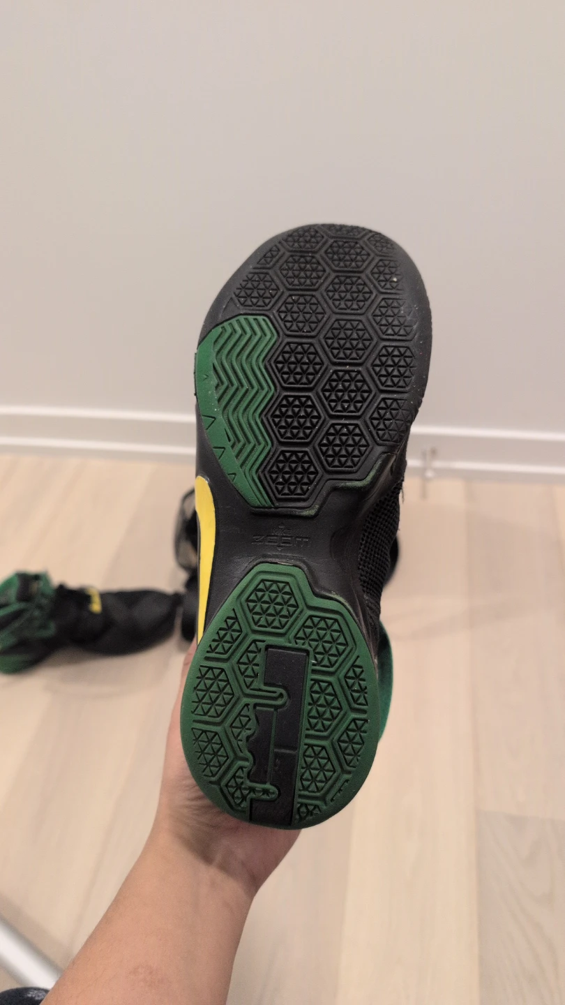 Nike Zoom LeBron Soldier 09 'Oregon Ducks' Size 10 - photo 2