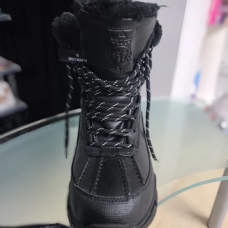 Mountain Peak Black Winter Boots - Size 10 - photo 2