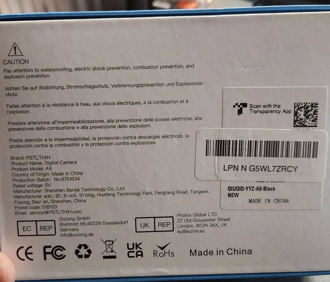 New Veigia 4K Digital Camera A9 image indicator(8)