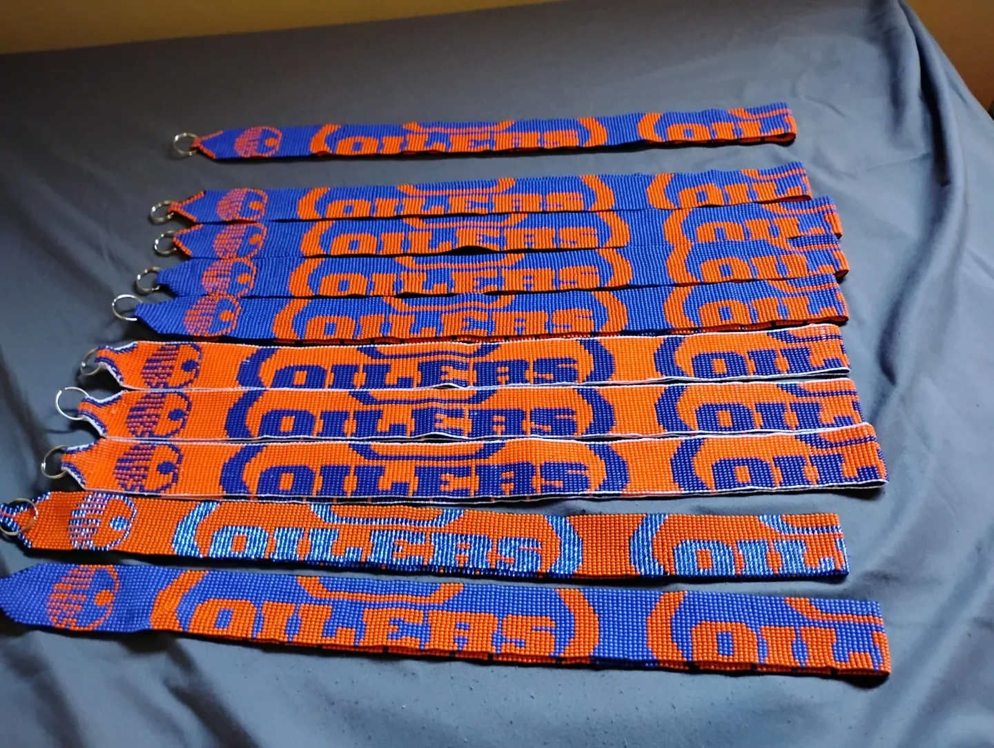Edmonton Oilers Beaded Lanyard image indicator(4)