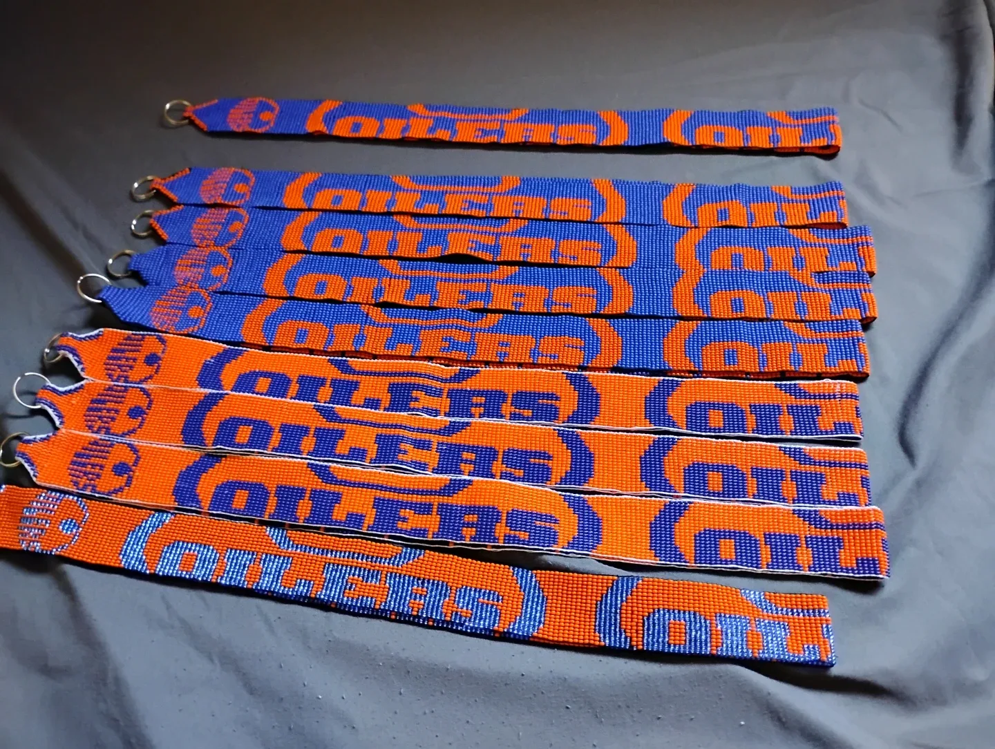 Edmonton Oilers Beaded Lanyard image indicator(8)