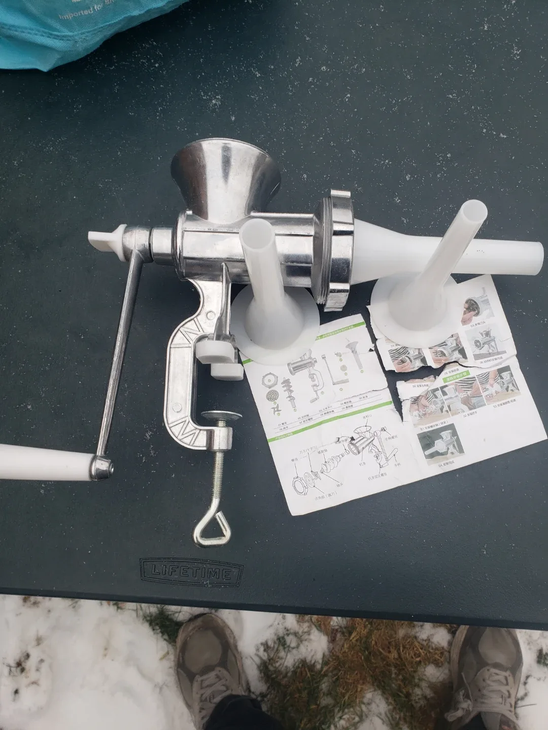 Meat Grinder with Accessories