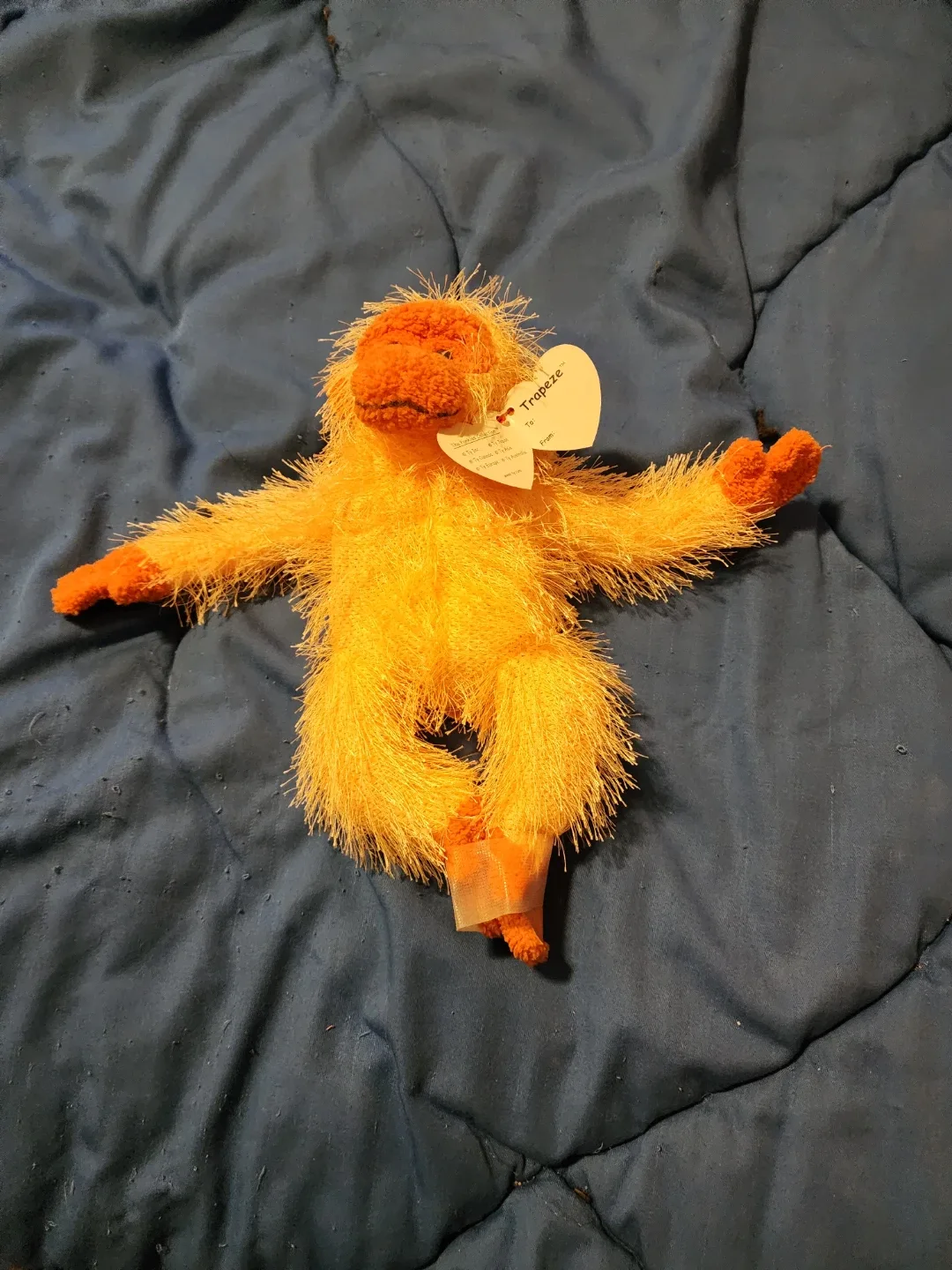 Ty Beanie Baby Trapeze the Orangutan