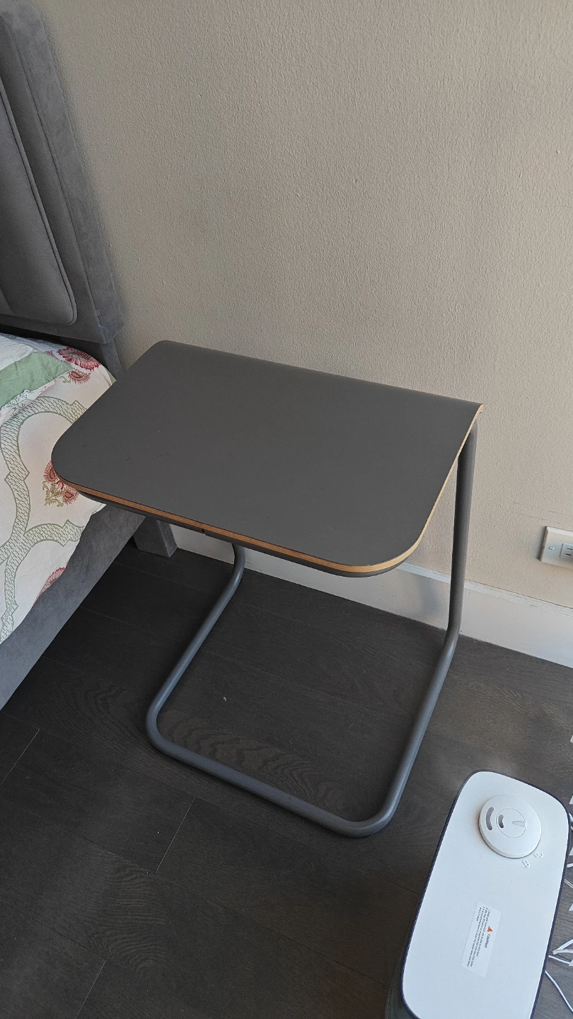 Gray Side Table