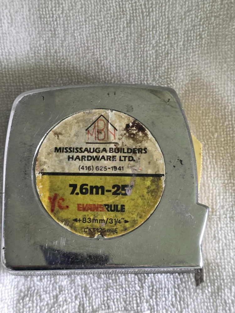Evans Rule 7.6m-25' Tape Measure - photo 2