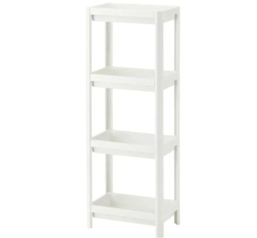 IKEA Vesken White Shelf Unit