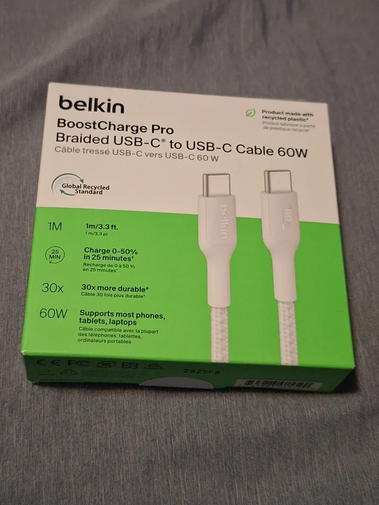 2 USB-C to USB-C charging cords + a wireless power bank image indicator(2)