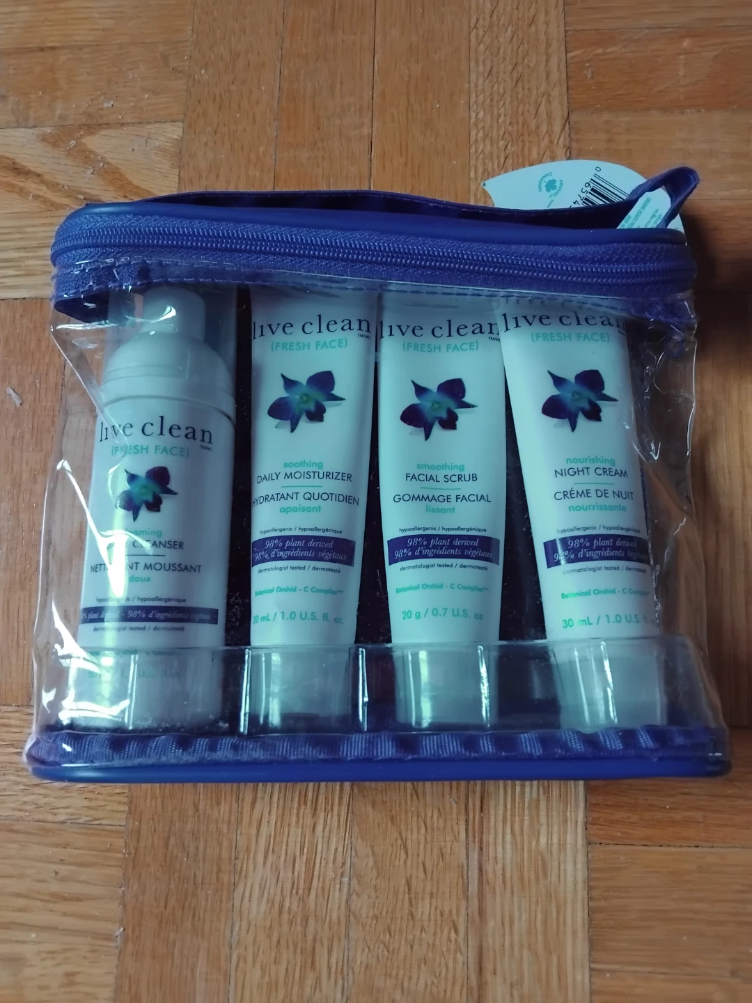 Live Clean Fresh Face Travel Set - New!