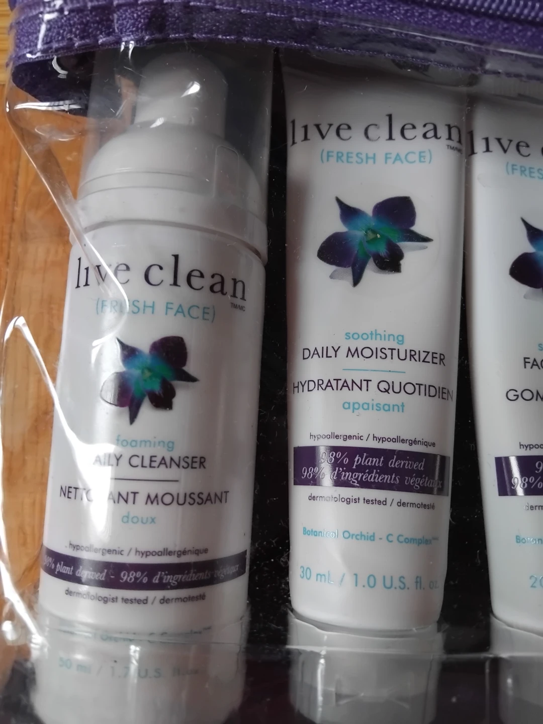 Live Clean Fresh Face Travel Set - New! - photo 2