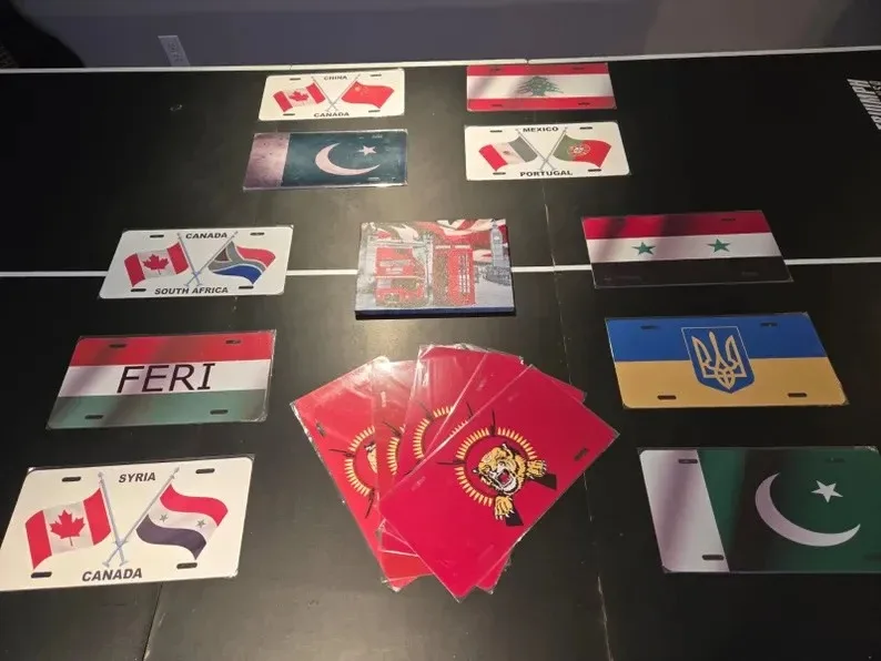 Custom Ontario Vanity Novelty License Plates image indicator(2)