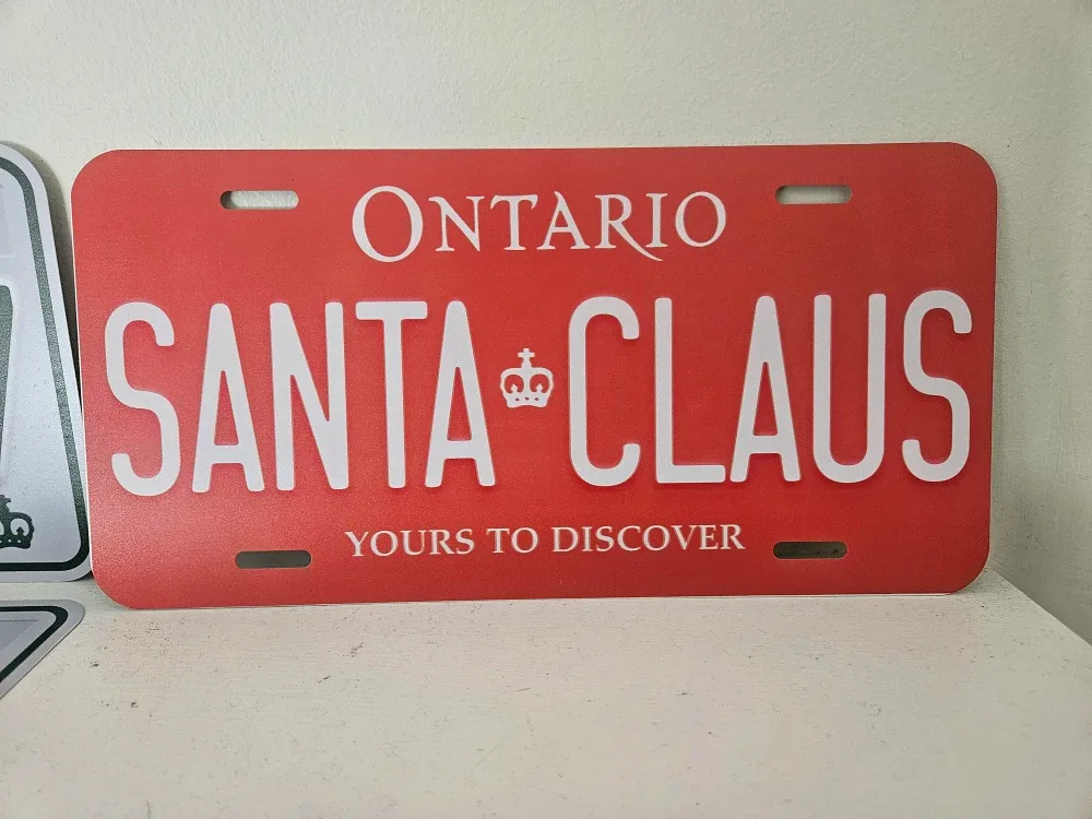 Custom Ontario Vanity Novelty License Plates image indicator(3)
